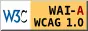 Level A conformance icon,
                                W3C-WAI Web Content Accessibility Guidelines 1.0