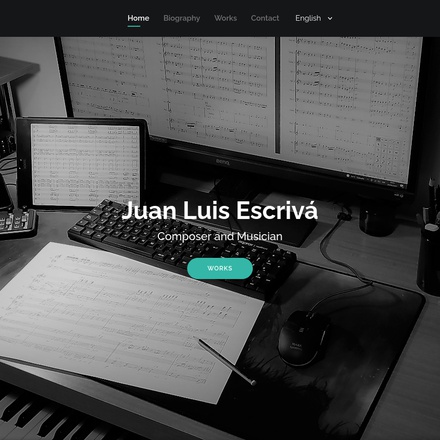 Juan Luis Escrivá Web Page