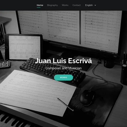 Página Web Juan Luis Escrivá